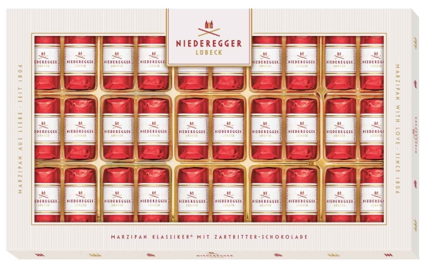 NIEDEREGGER Marzipan Klassiker praliny w gorzkiej czekoladzie 375g 30 szt.jpg