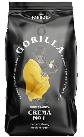 GORILLA kawa ziarnista 1 kg 100% arabica Crema No1 medium strong.jpg