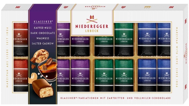NIEDEREGGER kolekcja pralin z ciemną i mleczną czekoladą 200g.jpg