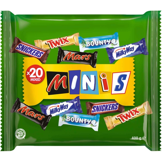 MARS Mixed Minis 20 sztuk, mieszanka mini batonów 400g.jpg