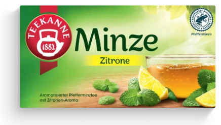 TEEKANNE Minze Zitrone  herbata  ekspresowa mięta cytryna 20x1,5g.png