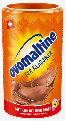 OVOMALTINE  Der Klassiker Napój czekoladowy instant z witaminami 500g puszka.jpg
