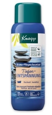 KNEIPP Tiefen Entspannung pianka do kąpieli  400ml patchouli drzewo sandałowe.jpg