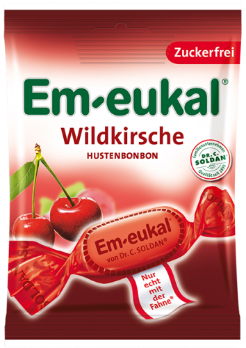 Cukierki ziołowe EM-EUKAL Wildkirsche dzika wiśnia  bez cukru 75g.jpg