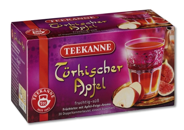 Herbata TEEKANNE Turkischer Apfel 55g, 20 torebek.jpg