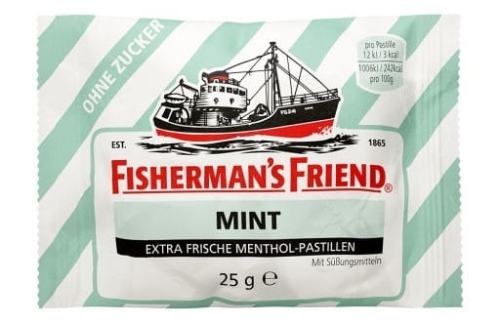 FISHERMAN'S FRIEND pastylki pudrowe MINT bez cukru 25g.jpg